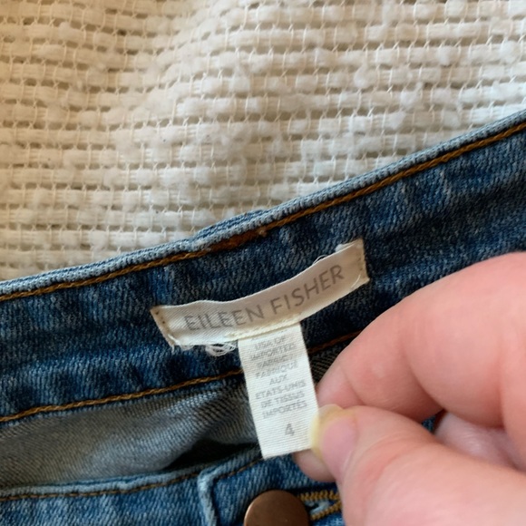 Eileen Fischer denim jeans. - Picture 8 of 8